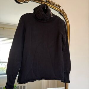 Burberry Turtleneck Sweater- Navy